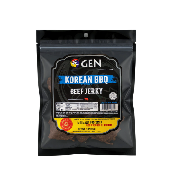 Korean BBQ Beef Jerky