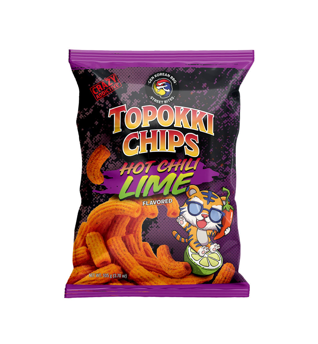 Topokki Chips Hot Chili Lime
