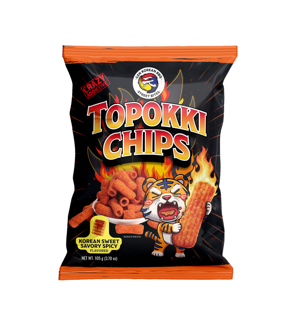 Topokki Chips Sweet Savory Spicy