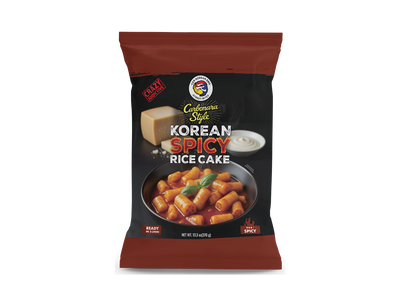Carbonara Style Korean Spicy Rice Cake