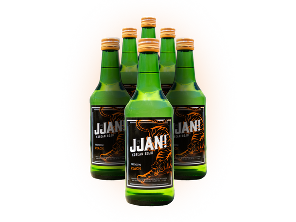 Jjan! Peach Soju (6-pack)