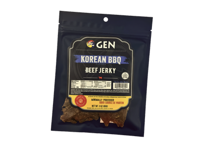 Korean BBQ Beef Jerky