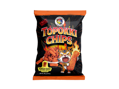 Topokki Chips Sweet Savory Spicy